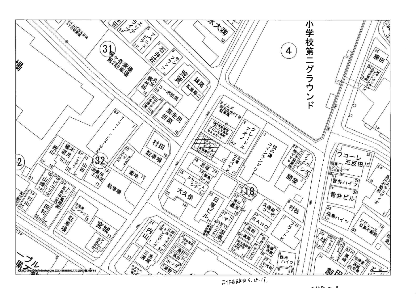 品川区西五反田六丁目 土地(古ビル付) detail 2